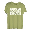 Herren Der Mann Hinter dem Bauch Lustiges Sprüche T-Shirt Geschenk T-Shirt