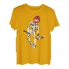 Skelett Eishockey Lazy Halloween Kostüm Lustig Skull Sport T-Shirt