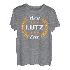 Best Lutz Ever Lustiger Spruch Vorname Lutz T-Shirt