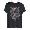 Samurai Warrior Helm Japanese Bushido Knight Dragon T-Shirt