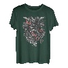 Samurai Warrior Helm Japanese Bushido Knight Dragon T-Shirt