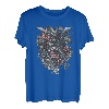 Samurai Warrior Helm Japanese Bushido Knight Dragon T-Shirt