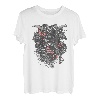 Samurai Warrior Helm Japanese Bushido Knight Dragon T-Shirt