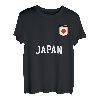 Japan Team Sports Soccer Japanische Flagge Trikot T-Shirt