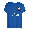 Japan Team Sports Soccer Japanische Flagge Trikot T-Shirt