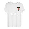 Japan Team Sports Soccer Japanische Flagge Trikot T-Shirt