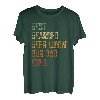 Herren Best Bearded Beer Lovin Dog Dad Shirt Bier Papa Hunde Vater T-Shirt