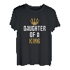 Vater Tochter Partnerlook Daughter Of A King Partner Outfit T-Shirt