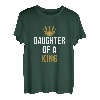 Vater Tochter Partnerlook Daughter Of A King Partner Outfit T-Shirt