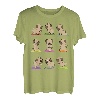 Mops Yoga T-Shirt Lustige Hunde in Yoga Posen Sport Shirt