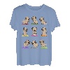 Mops Yoga T-Shirt Lustige Hunde in Yoga Posen Sport Shirt