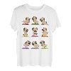 Mops Yoga T-Shirt Lustige Hunde in Yoga Posen Sport Shirt