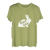 Damen Osterideen für Eltern Oster Ostern Hase Mama T-Shirt