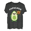 Papacado Avocado Dad für neue Väter oder Väter Ankündigung T-Shirt