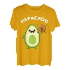 Papacado Avocado Dad für neue Väter oder Väter Ankündigung T-Shirt