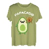 Papacado Avocado Dad für neue Väter oder Väter Ankündigung T-Shirt