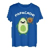 Papacado Avocado Dad für neue Väter oder Väter Ankündigung T-Shirt