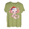 Axolotl Weihnachtsmannmütze, Lichterkette, japanisches Anime, Weihnachten T-Shirt