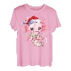 Axolotl Weihnachtsmannmütze, Lichterkette, japanisches Anime, Weihnachten T-Shirt
