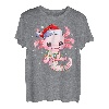 Axolotl Weihnachtsmannmütze, Lichterkette, japanisches Anime, Weihnachten T-Shirt