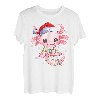 Axolotl Weihnachtsmannmütze, Lichterkette, japanisches Anime, Weihnachten T-Shirt