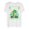 Alles Gute zum 4. Juli Verwirrt Lustiger Joe Biden St. Patricks Day T-Shirt