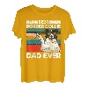 Herren Bester Border Collie Dad Ever Hund Papa Fauststoß T-Shirt