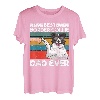 Herren Bester Border Collie Dad Ever Hund Papa Fauststoß T-Shirt