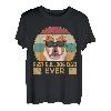 Best Bulldog Dad Ever Englische Bulldogge Papa Geschenkidee T-Shirt
