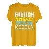 Endlich Rentner Zeit zum Kegeln Shirt Geschenk Kegel