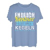 Endlich Rentner Zeit zum Kegeln Shirt Geschenk Kegel
