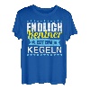 Endlich Rentner Zeit zum Kegeln Shirt Geschenk Kegel