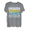 Endlich Rentner Zeit zum Kegeln Shirt Geschenk Kegel