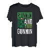Runnin and deer gunnin - Jagen Jagd Jäger T-Shirt