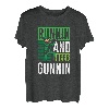 Runnin and deer gunnin - Jagen Jagd Jäger T-Shirt