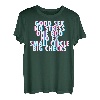 Good Sex No Stress One Boo No Ex Small Circle - Rückenmotiv T-Shirt
