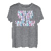 Good Sex No Stress One Boo No Ex Small Circle - Rückenmotiv T-Shirt