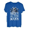 Herren Böser alter Mann - Vatertag motiv für Männer T-Shirt