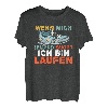 Wenn mich jemand sucht bin mal laufen lustiges Jogger T-Shirt
