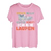 Wenn mich jemand sucht bin mal laufen lustiges Jogger T-Shirt