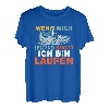Wenn mich jemand sucht bin mal laufen lustiges Jogger T-Shirt