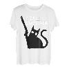 I Call Shotgun Lustig Ironic Crazy Cat Guns Party Tier T-Shirt