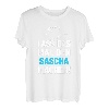 Herren Lass Das Mal Den Sascha Machen! Vornamen Spruch Geschenk T-Shirt
