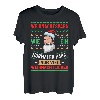 Herren Weihnachtsoutfit Weihnachtskleidung Weihnachtsmann Vater T-Shirt