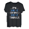 Herren I'm Robin Doing Robin Things Vornamen Spruch Geschenk T-Shirt
