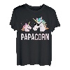 Einhorn Shirt Männer Papa Vater Lustig Geschenk Kinder T-Shirt