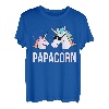 Einhorn Shirt Männer Papa Vater Lustig Geschenk Kinder T-Shirt