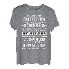 Herren Bonus Papa Stiefvater TShirt Ich Habe Keine Stieftochter T-Shirt