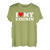 I love heart my cousin T-Shirt