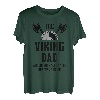 Herren Wikinger Vater Papa Geschenk Weihnachten lustig Viking Dad T-Shirt